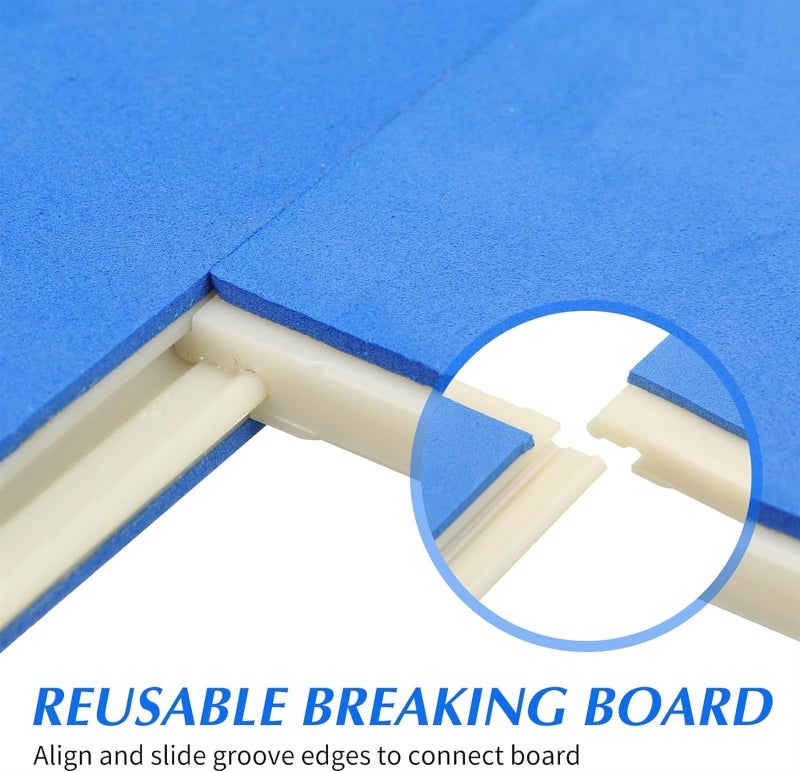 LAMAY Wettarn 2 Pcs Rebreakable Boards Martial Arts Breaking Boards Taekwondo Boards for Breaking Karate Boards for Breaking Kids Adults Martial Arts Training Equipment Rebreakable Punching B - Image 3